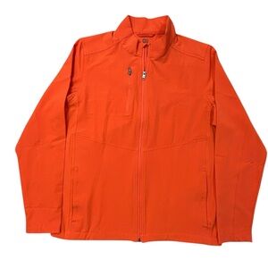 Graham Luxe Kash Men’s Orange Golf Performance Jacket M Poly Spandex